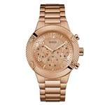 Ficha técnica e caractérísticas do produto Relógio Feminino da GUESS - ROSE GOLD Modelo U0849L3 a Prova D' Água