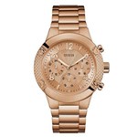 Ficha técnica e caractérísticas do produto Relógio Feminino da Guess - Rose Gold Modelo U0849l3 a Prova D' Água