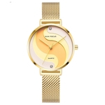 Ficha técnica e caractérísticas do produto Relógio Feminino de Quartz à Prova d'àgua MINIFOCUS-MF0291L - Dourado - 60