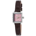 Ficha técnica e caractérísticas do produto Relógio Feminino Diesel Ursula Dark Brown Genuine Leather Pink Dial - Modelo Diesel-Dz5479