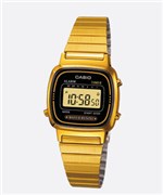 Ficha técnica e caractérísticas do produto Relógio Feminino Digital Casio LA670WGA1DFBR