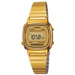 Ficha técnica e caractérísticas do produto Relógio Feminino Digital Casio LA670WGA9DF - Dourado