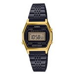 Ficha técnica e caractérísticas do produto Relógio Feminino Digital Casio LA690WGB-1DF - Dourado