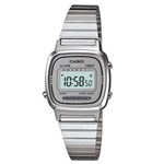 Ficha técnica e caractérísticas do produto Relógio Feminino Digital Casio Vintage LA670WA-7DF - Prata