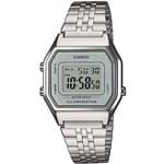 Ficha técnica e caractérísticas do produto Relógio Feminino Digital Casio Vintage La680wa-7Df Prata