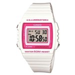 Ficha técnica e caractérísticas do produto Relógio Feminino Digital Casio W-215H-7A2VDF - Branca W-215H7A2VDF - Casio*