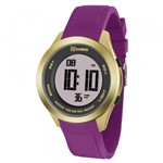 Ficha técnica e caractérísticas do produto Relogio Feminino Digital Dourado com Pulseira Rosa Lince - X-games