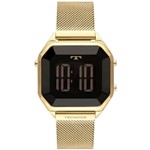 Ficha técnica e caractérísticas do produto Relógio Feminino Digital Dourado Technos Crystal BJ3851AJ4P