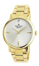 Ficha técnica e caractérísticas do produto Relógio Feminino Dourado Champion Cn25896h