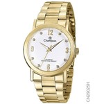 Ficha técnica e caractérísticas do produto Relógio Feminino Dourado Champion - CN29025H - Champion Relógios