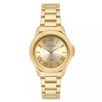 Ficha técnica e caractérísticas do produto Relogio Feminino Dourado com Numeros Romanos CO2039BC/4D - Condor