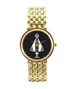 Ficha técnica e caractérísticas do produto Relógio Feminino Dourado Nossa Senhora Aparecida 3330 - Neka Relógios
