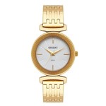 Ficha técnica e caractérísticas do produto Relogio Feminino Dourado Orient Fundo Prata FGSS1138 B1KX