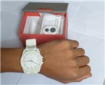 Ficha técnica e caractérísticas do produto Relógio Feminino e Masculino Speedo Branco com Ponteiro Dourado 80582loevnp1