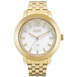 Ficha técnica e caractérísticas do produto Relógio Feminino Euro EUY121E6AA/4B 45mm Pulseira Aço Dourado