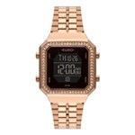 Ficha técnica e caractérísticas do produto Relógio Feminino Euro Fashion Fit Digital EUBJK032AA/4P 34mm Aço Rosé