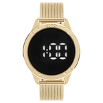 Ficha técnica e caractérísticas do produto Relógio Feminino Euro Fashion Fit Touch Dourado EUBJ3912AA/4F