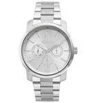 Relógio Feminino Euro Metallics Eu6p29agv/3k 43mm Aço Prata