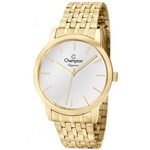 Ficha técnica e caractérísticas do produto Relogio Feminino Fashion Dourado Champion Analógico CN27732H