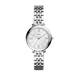 Ficha técnica e caractérísticas do produto Relógio Feminino Fossil Jacqueline Mini ES3797/1KN 27mm Aço Prata