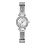 Relógio Feminino Guess Aço Prata com Pulseira Náutica 92665L0GDNA1 Analógico