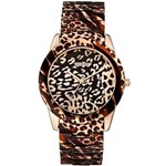 Relógio Feminino Guess Analógico 92527Lpgsra1 Animal Print