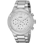 Ficha técnica e caractérísticas do produto Relógio Feminino Guess Modelo U0849l1 Folheado a Prata / a Prova D' Água