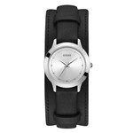 Ficha técnica e caractérísticas do produto Relógio Feminino Guess Pulseira de Couro Preto, Duplo Estilo Cinto de Pulso 92705L0GTNC2 Analógico