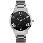 Ficha técnica e caractérísticas do produto Relógio Feminino Guess Silver-Tone Polished Diamond Watch