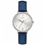 Relógio Feminino Guess W1153l3 - Azul/Prata
