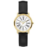 Relógio Feminino Guess W1285L2 - Preto/Dourado