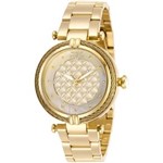 Ficha técnica e caractérísticas do produto Relógio Feminino Invicta Modelo 28927 Pulseira em Metal / a Prova D` Água