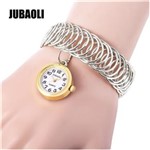 Ficha técnica e caractérísticas do produto Relógio Feminino JUBAOLI 1124 - Prata