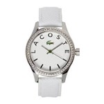 Relógio Feminino Lacoste Modelo 2000796 Pulseira em Couro / a Prova D' Água