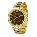 Ficha técnica e caractérísticas do produto Relógio Feminino Lince Analógico LMGJ068L M2KX Dourado