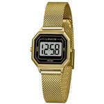 Ficha técnica e caractérísticas do produto Relógio Feminino Lince Digital Clássico Dourado SDPH127L BXKX - Lince (Orient)