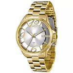 Ficha técnica e caractérísticas do produto Relógio Feminino Lince Dourado Lrg604l - S2kx