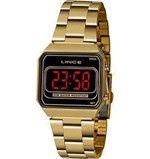 Ficha técnica e caractérísticas do produto Relógio Feminino Lince Dourado Mdg4645l Pxkx