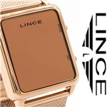 Ficha técnica e caractérísticas do produto Relógio Feminino Lince Led Rosê Original MDR4619L BXRX