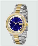 Ficha técnica e caractérísticas do produto Relógio Feminino Lince LRT4562L D1SK Prata e Dourado com Strass