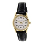 Relógio Feminino Ltp-v001gl 7budf Dourado Analogico - Casio