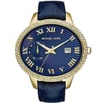 Ficha técnica e caractérísticas do produto Relógio Feminino Michael Kors Analógico Mk2429/4An Azul