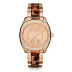 Ficha técnica e caractérísticas do produto Relógio Feminino Michael Kors Analógico Mk6276/4Tn Rose