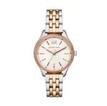 Ficha técnica e caractérísticas do produto Relógio Feminino Michael Kors Bicolor MK6642/1KN