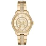 Ficha técnica e caractérísticas do produto Relogio Feminino Michael Kors Dourado Mk6613/1dn