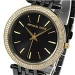 Ficha técnica e caractérísticas do produto Relógio Feminino Michael Kors Mk3322 Preto Cravejado