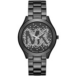 Ficha técnica e caractérísticas do produto Relógio Feminino Michael Kors Mk3589 Preto Slim