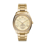 Ficha técnica e caractérísticas do produto Relógio Feminino Michael Kors MK6134 Bryn Gold-Tone 40mm