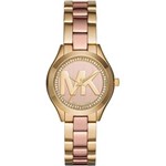 Ficha técnica e caractérísticas do produto Relógio Feminino Michael Kors Mk3650 Gold Rose 33mm