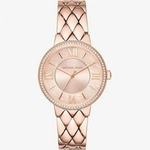 Ficha técnica e caractérísticas do produto Relógio Feminino Michael Kors MK3705 Courtney Pave Rose 36mm